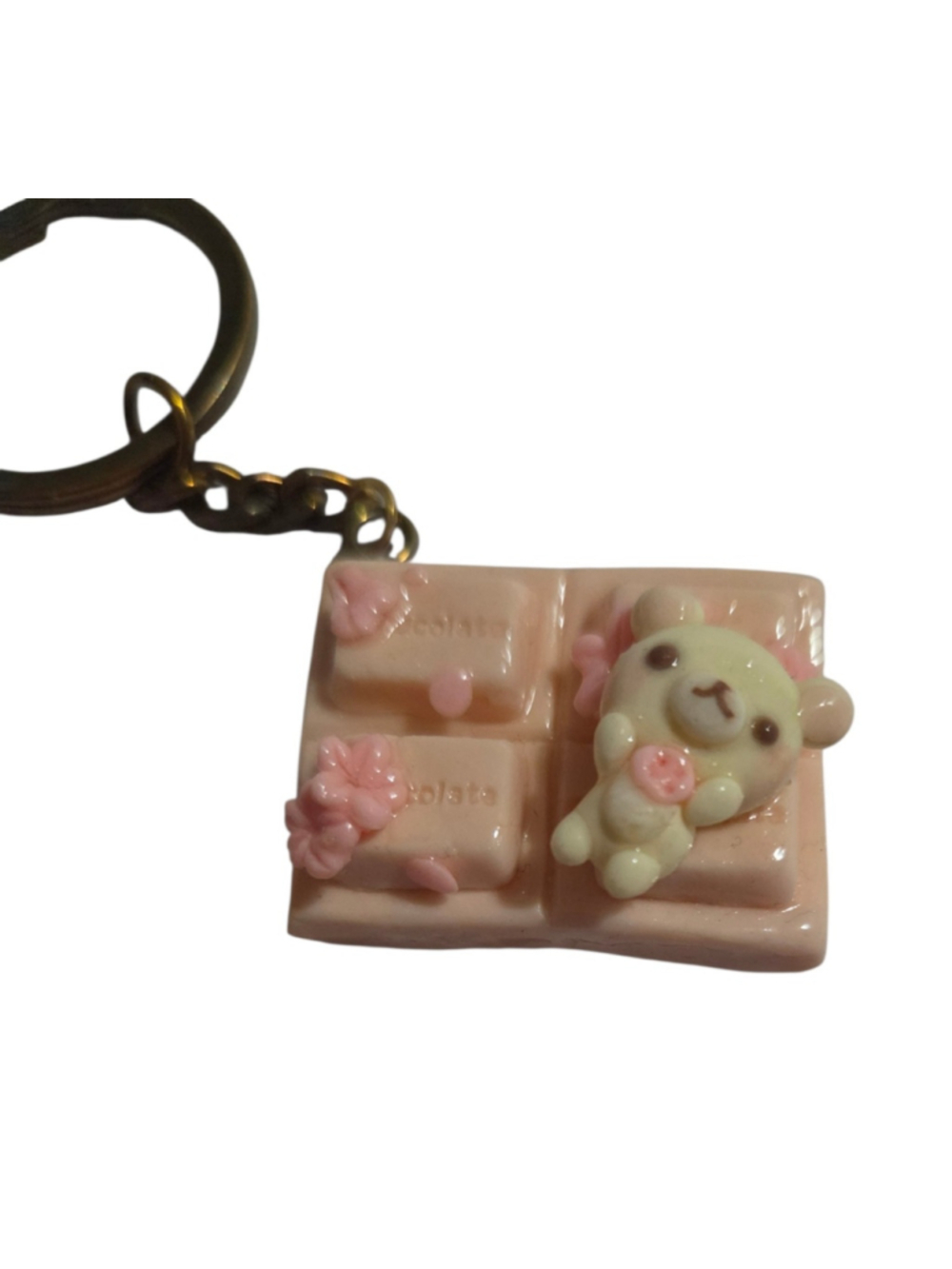 RARE Creamiicandy x Puni Maru Paki Cracking Strawberry Chocolate Keychain